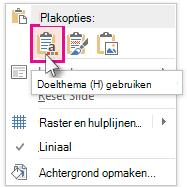 Plakopties: Doelthema gebruiken
