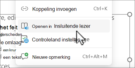 Open in schermopname van insluitende lezer.