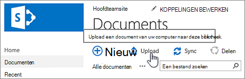 Document uploaden