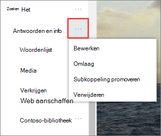 Afbeelding van het beletselteken geselecteerd