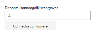 Deelvenster connectoreigenschappen