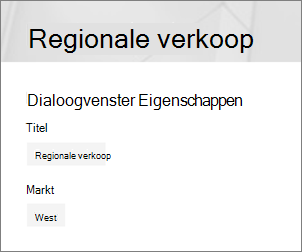 Pagina-eigenschappen