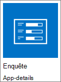 schermopname van het enquêtepictogram