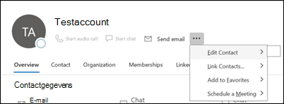 Knop Bewerken werkt niet in Outlook voor klassen