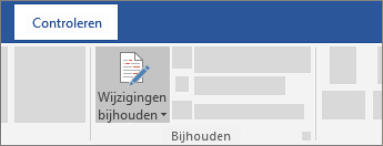Wijzigingen bijhouden