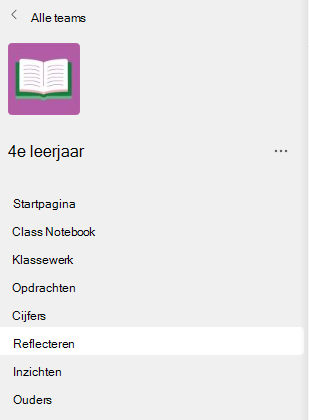 Schermafbeelding van menu Weergave.