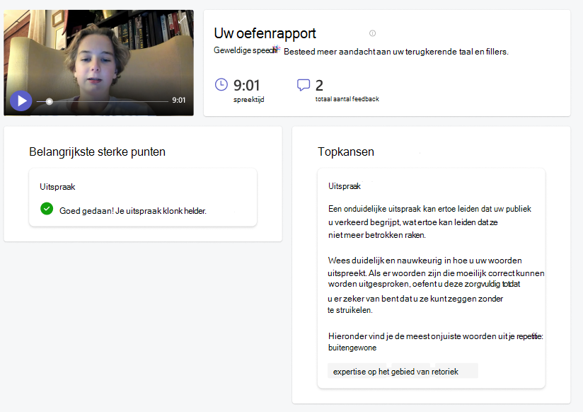 Verslag van de try-out