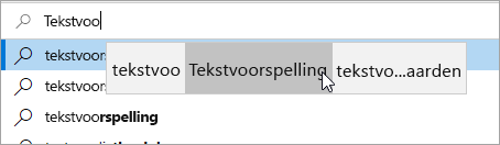 Tekstvoorspelling afbeelding