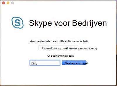 Deelnemen aan een vergadering als gast