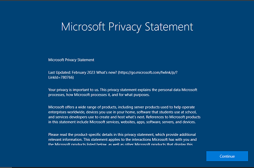 Windows 10 privacy