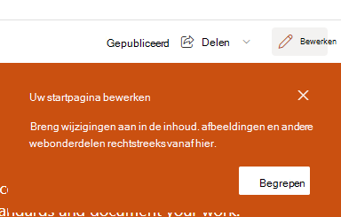 pagina bewerken
