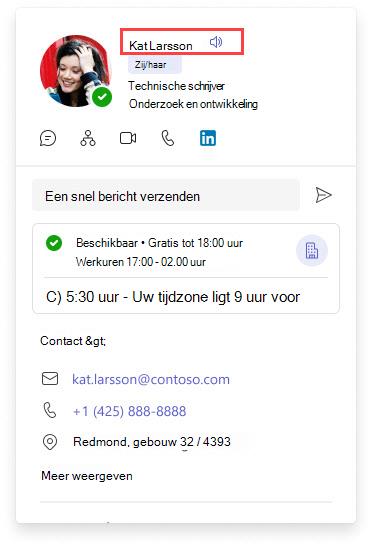 Uitspraak van naam
