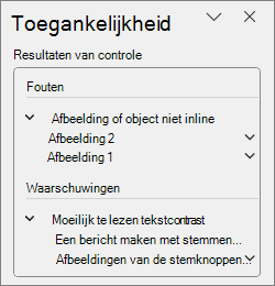 Inspectieresultaten
