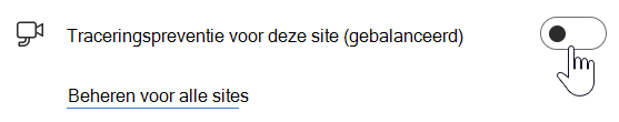 Edge toegevoegde beveiliging, zet Clipchamp op de witte lijst 3