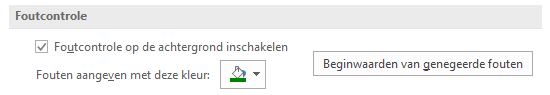 Foutcontrole