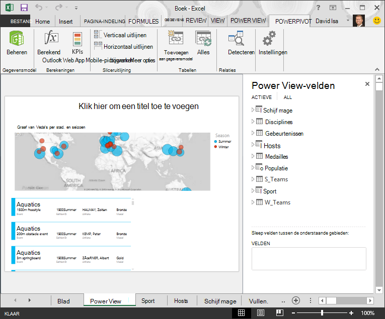Een overvloed aan tabellen in de Excel-werkmap