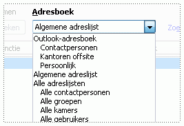 Lijst Adresboeken
