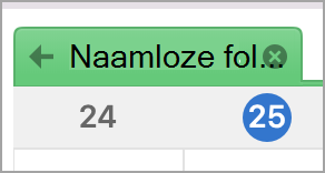 Nieuw venster agenda sluiten