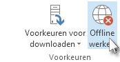 Opdracht Offline op het lint
