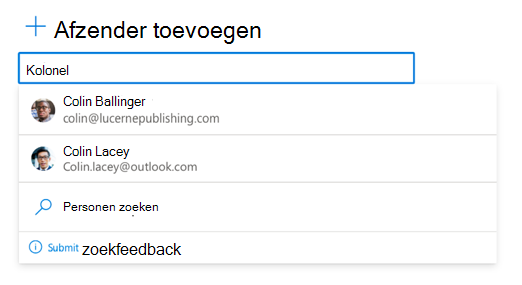 Voer een e-mailadres in.