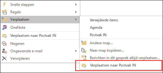 Move to inbox