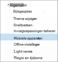 Algemene > mobiele apparaten
