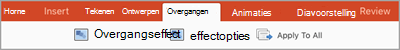 Tabblad Overgangen