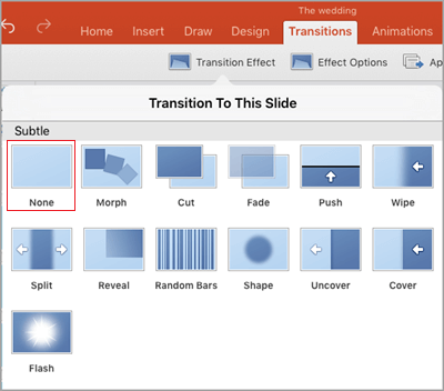 Overgangen verwijderen