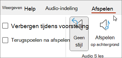 Afbeelding voor het afspelen van audio