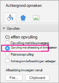 Achtergrond opmaken in PowerPoint voor Mac