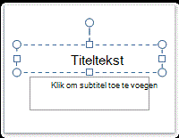 Tijdelijke aanduiding voor titeltekst