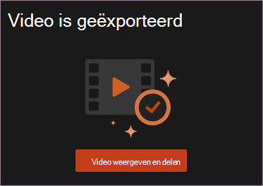 Video weergeven en delen