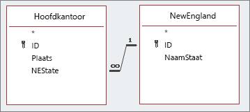 Het opzoekveldschema