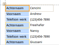 Indeling van gestapelde besturingselementen