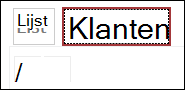 Datasheet view caption changed to Customers