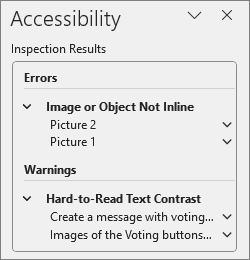 Inspectieresultaten