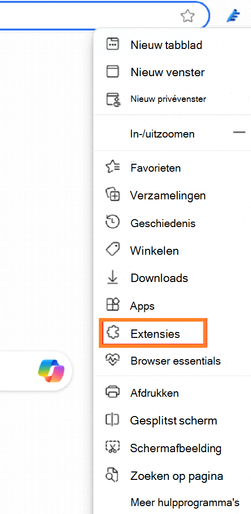 Microsoft Edge-extensies: veelgestelde vragen | Microsoft Support
