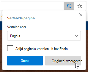 Klik op Origineel weergeven