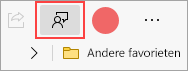 Knop Feedback verzenden