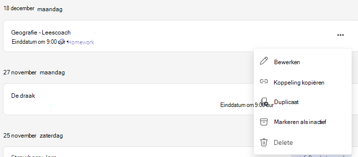 Bewerken