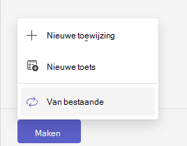 van bestaande