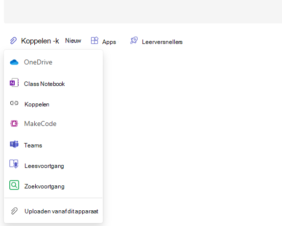 Schermafbeelding van makecode.