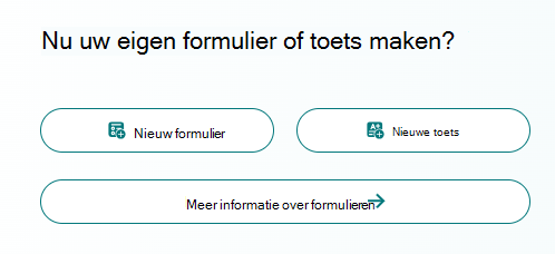 Schermopname van nieuwe formulieropties.