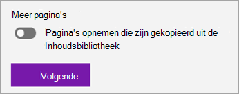 Schermopname van de distributiepagina.