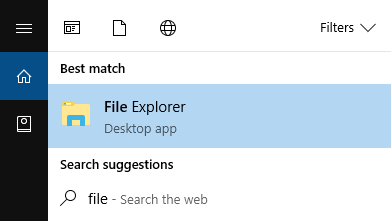 Screenshot of File Explorer.