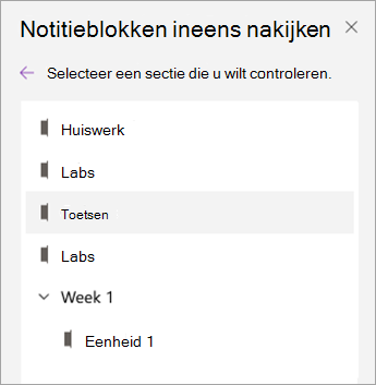 Schermopname van de selectie.