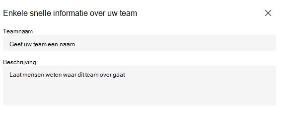 Informatie over de klas