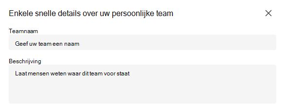 privéteam