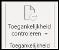 Tabblad Toegankelijkheid