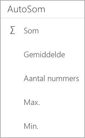Android-tablet, Som in Excel